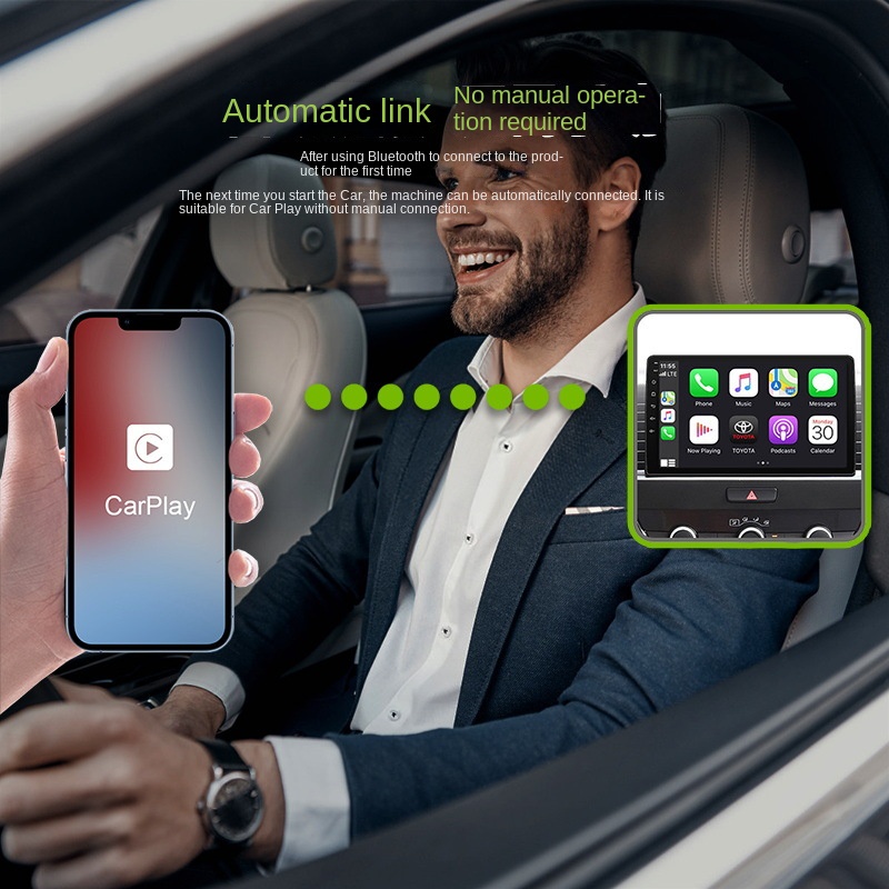 KL8 Pro Wireless Carplay Android Auto 2 in 1 Adapter
