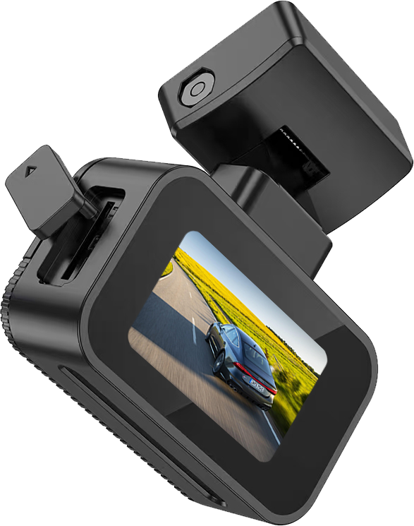 Mini 1 New 2K Front Rear Dual-Recording Driving Video Recorder GPS WiFi Interconnection IPS Screen Loop Recording ADAS 170