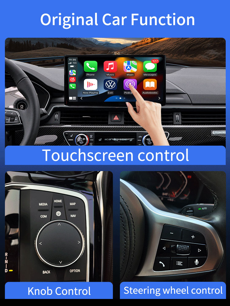 Kowankit K8 Mini Dongle Adapter for Carplay & Android Auto