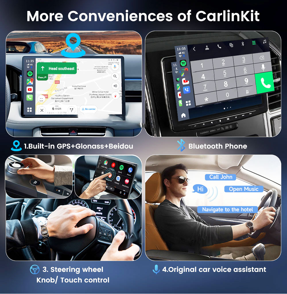 Kowankit KBOX-LED Android OS Sim WIFI & Card Network Carplay Box