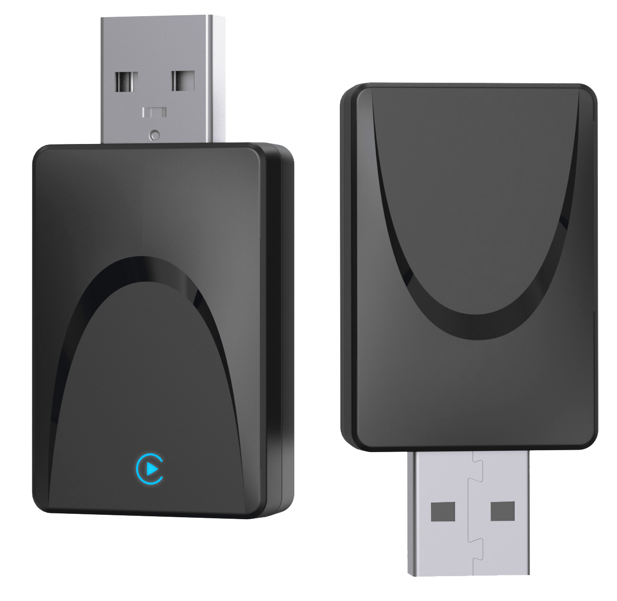 Kowankit K1new Wireless Carplay Adapter Dongle Allwinner V851 Chpset USB-A PORT Carplay & Android Auto 2 in 1 Adapter for Car