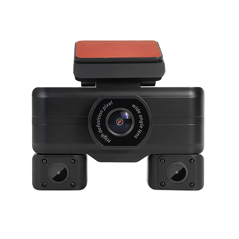 Tr30 2025 New 1080P 4G HD 3 Cameras IPS Car Camera Collision Sensor Alarm Remote Video Playback 1-Year Warranty Driving Recorder