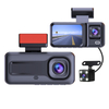 A98 1080P HD Universal Car DVR Video Recorder 2-Inch IPS Screen Dash Cam Night Vision 150 Angle 3 Lens