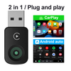 OEM K8 Mini Wireless CarPlay Adapter – Converts Wired CarPlay to Wireless for A-pple & Android