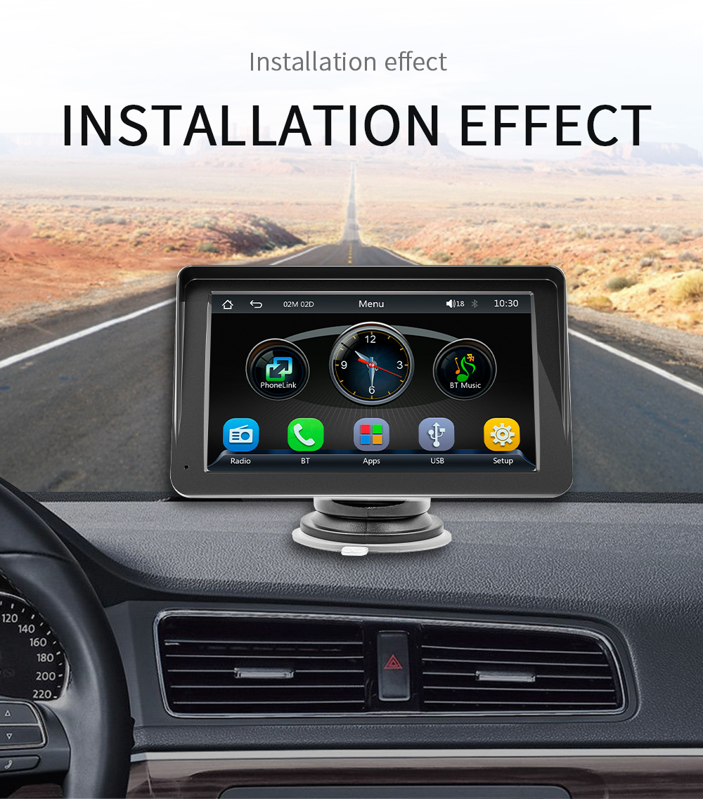 X5300 7 Inch Carplay Screen