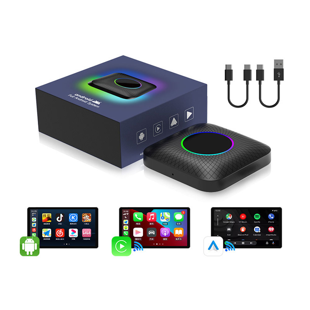 TBOX LED Android 13 Qualcomm 6225 Chipset Carplay Ai Box
