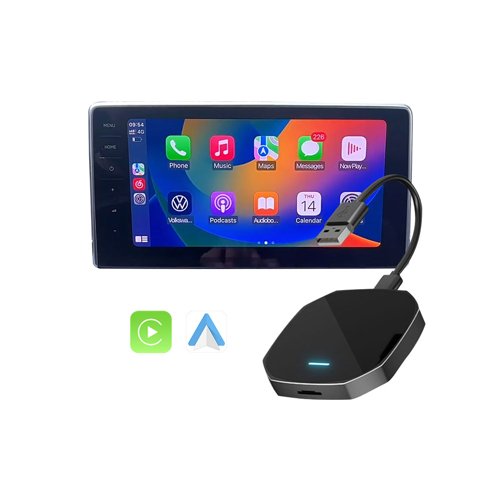 KL2 Wireless Carplay Video Box CLOSED Android 12 Carplay Android Auto 2 in 1
