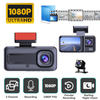 A98 1080P HD Universal Car DVR Video Recorder 2-Inch IPS Screen Dash Cam Night Vision 150 Angle 3 Lens