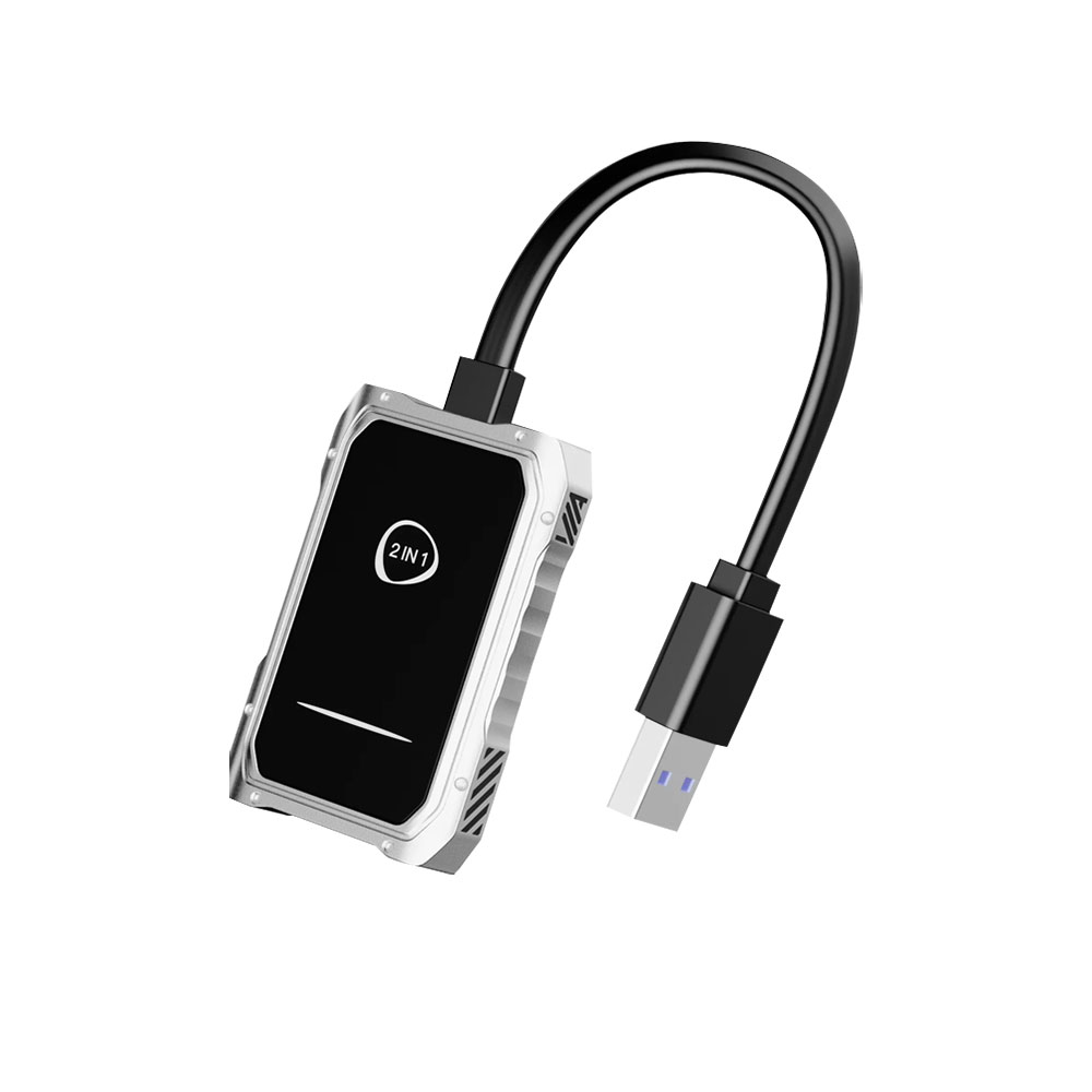 K8 Carplay Converter Box 2 in 1 Aluminum Alloy Shell