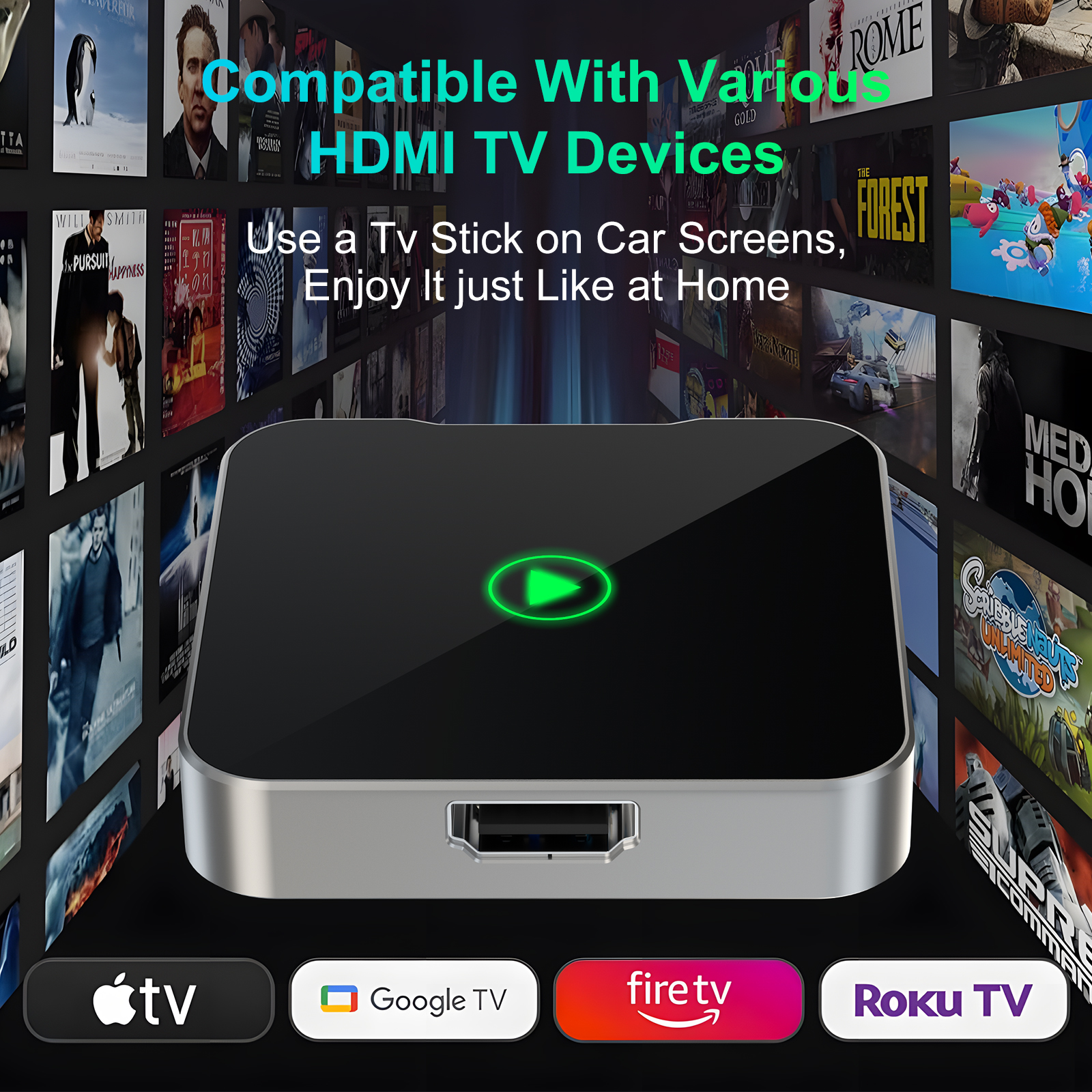 K7H HDMI-IN Carplay Box for IOS Carplay & Android Auto
