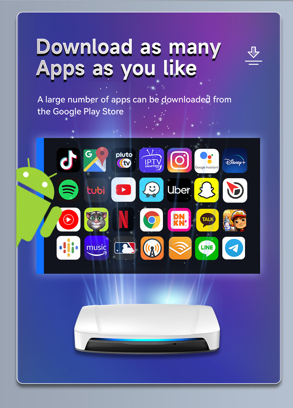 UHD TBOX Android 13 Carplay Ai Box