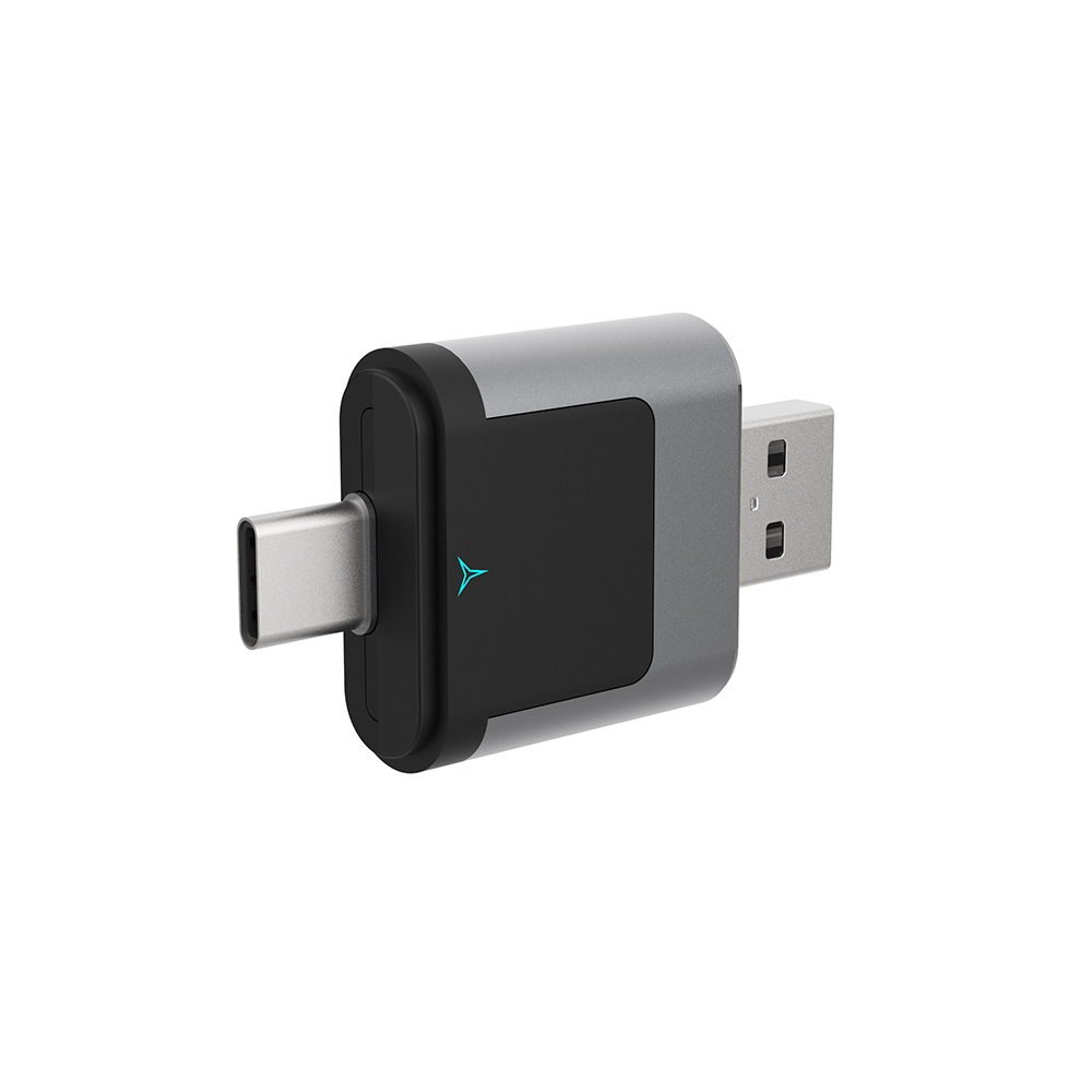 KA18 Portable Wireless CarPlay & Android Auto Adapter with USB-A and Type-C Ports GPS Function Easy Operation